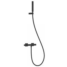 Kit de ducha Negro Mate SLIM TRES
