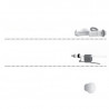 Conjunto inodoro completo abertura Mediclinics