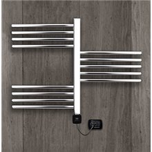 Toallero eléctrico 300W acero Roca
