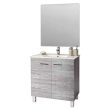 Conjunto de baño Ceniza Smart Futurbaño