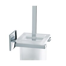 Escobillero sin tapa suspendido adhesivo Luk Baño Diseño