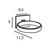 Soporte para secador a pared Luk Ba&ntilde;o Dise&ntilde;o