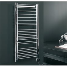 Toallero eléctrico 300W acero Roca