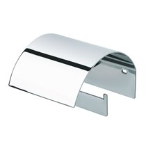 Portarrollos con tapa aluminio a pared Rock Baño Diseño