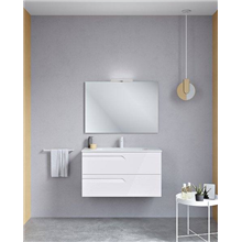 Mueble de baño 2 cajones con lavabo cerámico Vitale Royo