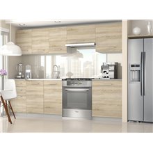 Cocina 240cm sonoma Economy Tarraco