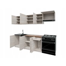 Cocina 240cm sonoma Mela Tarraco