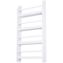Estantería para libros de 4 niveles HomCom