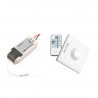 Plaf&oacute;n LED de techo redondo &Oslash;22'5x4cm 18W blanco