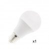 Plaf&oacute;n LED rejilla circular IP44 &Oslash;22x9cm negro