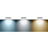 Foco LED Downlight IP54 8'3x8'3x5cm 5W blanco
