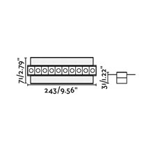 Empotrable de techo trimless Troop-10 Faro