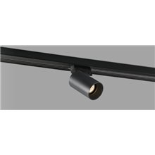 Proyector de carril negro Stan Faro