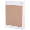 Mesa plegable con pizarra y estanter&iacute;a HomCom