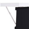 Mesa plegable con pizarra y estanter&iacute;a HomCom