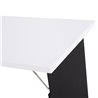 Mesa plegable con pizarra y estanter&iacute;a HomCom