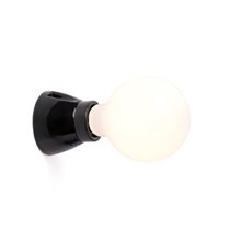 Lámpara aplique negro Kera Faro