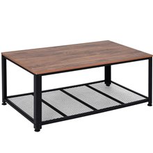 Mesa de centro con estante HomeCom