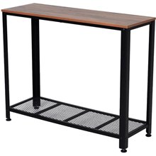 Mueble de recibidor con estante HomCom