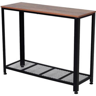 Mueble de recibidor con estante HomCom