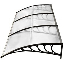 Marquesina de pared 90cmx295cmx25cm Outsunny