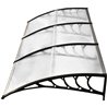 Marquesina de pared 90cmx295cmx25cm Outsunny