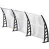Marquesina de pared 90cmx295cmx25cm Outsunny