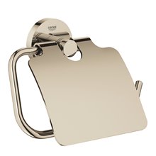 Portarrollos con tapa niquel brillo Essentials Grohe