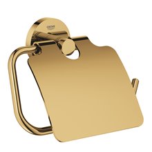 Portarrollos con tapa oro brillo Essentials Grohe