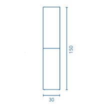 Columna de baño VIDA Compact Royo