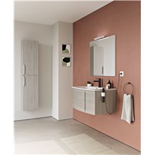 Mueble de baño 1 cajón con lavabo cerámico Wave Royo