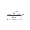 Ducha mural moon white Rainshower Mono 310 Grohe