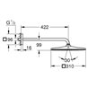 Ducha mural con brazo cromo Rainshower Mono 310 Grohe