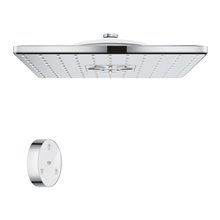 Ducha mural cuadrada con 2 salidas de agua Rainshower Smartconnect 310 Grohe