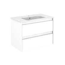 Mueble de baño 2 cajones con lavabo cerámico Alfa Royo