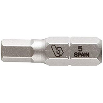 Punta para atornillar exagonal 10X25mm Bianditz
