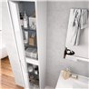 Mueble 60cm Blanco Brillo de 2 cajones SALGAR NOJA