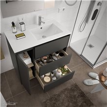 Mueble 85,5cm Gris Mate izquierda SALGAR ARENYS