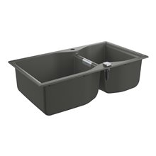 Fregadero con 2 cubetas 90x50 gris granito K700 Grohe