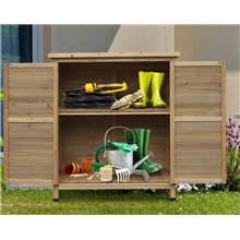 Caseta exterior de almacenamiento Outsunny
