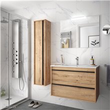 Mueble 80 cm Roble Otisppo 2 cajones ATTILA SALGAR