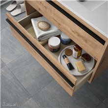 Mueble 80 cm Roble Otisppo 2 cajones ATTILA SALGAR