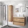 Mueble 80 cm Roble Eternity 2 cajones ATTILA SALGAR