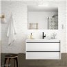 Mueble 100 cm Blanco 2 cajones ATTILA SALGAR