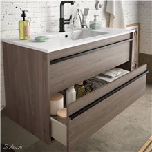 Mueble 100 cm Roble Eternity 2 cajones ATTILA SALGAR