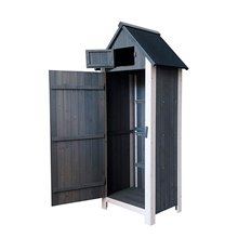 Caseta de madera 77x54x179 Kylie Gray Gardiun