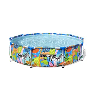 Piscina infantil con dise&ntilde;o de animales Steel Pro Bestway