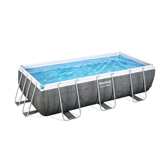 Piscina 404x201cm Power Steel Rectangular Bestway