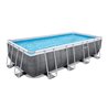 Piscina 488x244cm Power Steel Rectangular Bestway