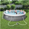 Piscina redonda 457x107cm Fast Set Rattan Bestway